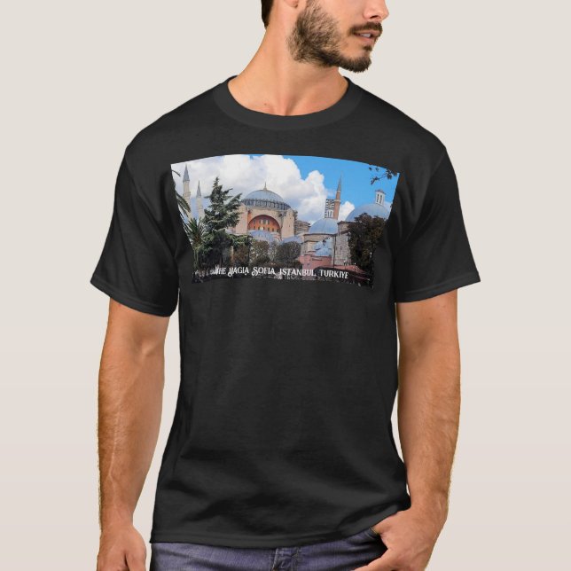 Camiseta Hagia Sofia, Istambul, Turkiye (Frente)