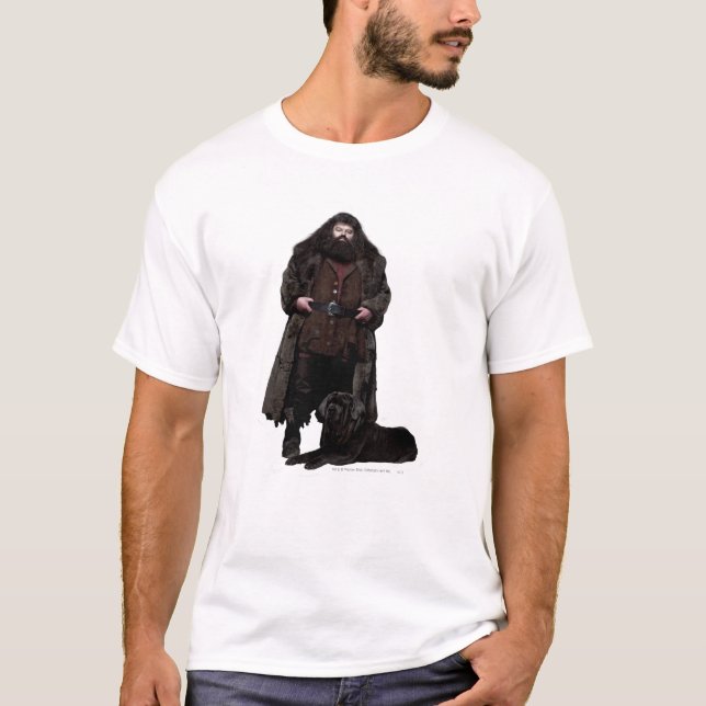 Camiseta Hagrid e Cão (Frente)