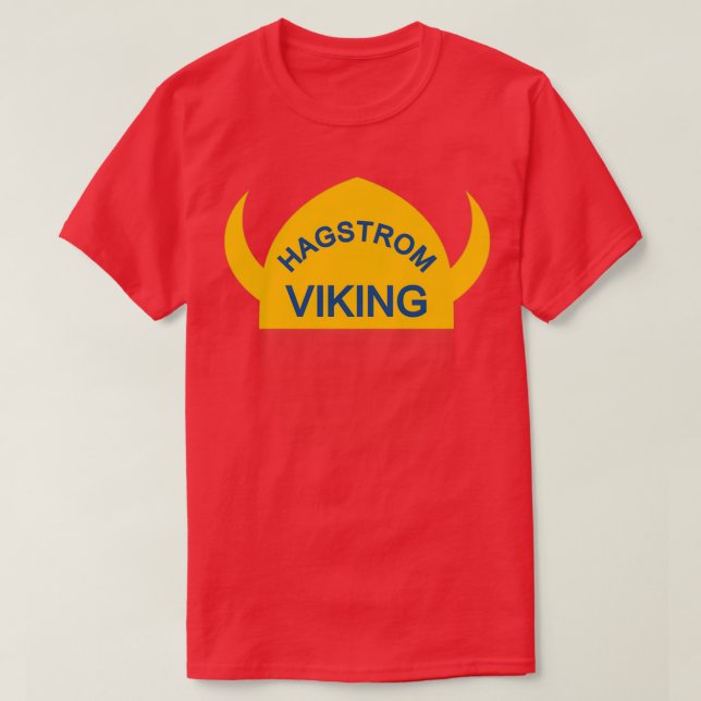 Camiseta Hagstrom viking (Frente do Design)