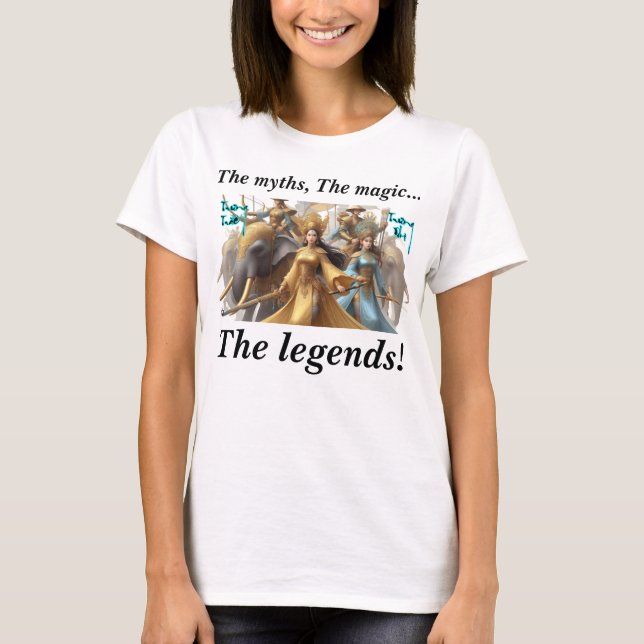 Camiseta Hai Ba Trung T-shirt (Frente)