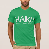 Haicais, t-shirt de Maui