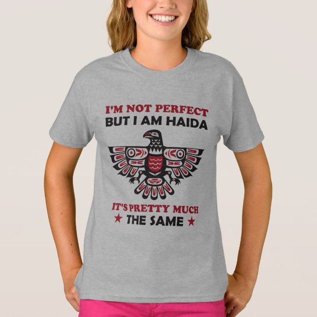 Camiseta Haida Eagle Haida Nation Native Pride Ideias Gift (Frente)