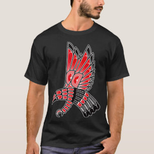 Camiseta Haida Falcon American Indian Native America Indige