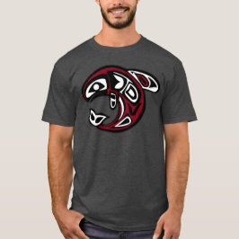 Camiseta Haida Orca Tribal Tatto Totem Matadora Baleia