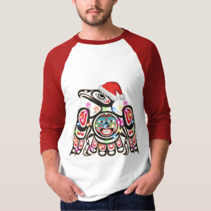 Camiseta Haida Thunderbird Símbolo Ornamento Cristo-alvo