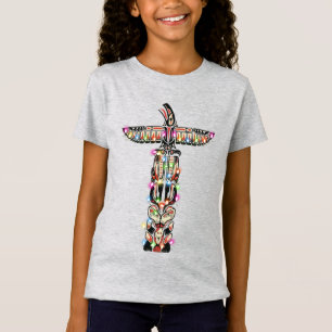 Camiseta Haida Thunderbird Symbolismo Haida Nativo