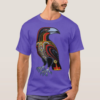 Camiseta Haida Tlingit Native Raven TShirt