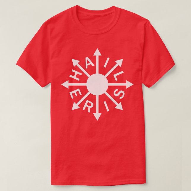 Camiseta Hail Eris Chaos Star (Frente do Design)