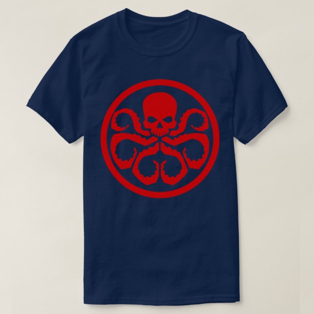 Camiseta Hail Hydra limpo (Frente do Design)