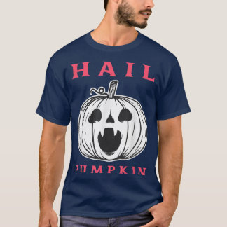 Camiseta Hail Pumpkin Halloween Vintage Horror Jack O' Lant