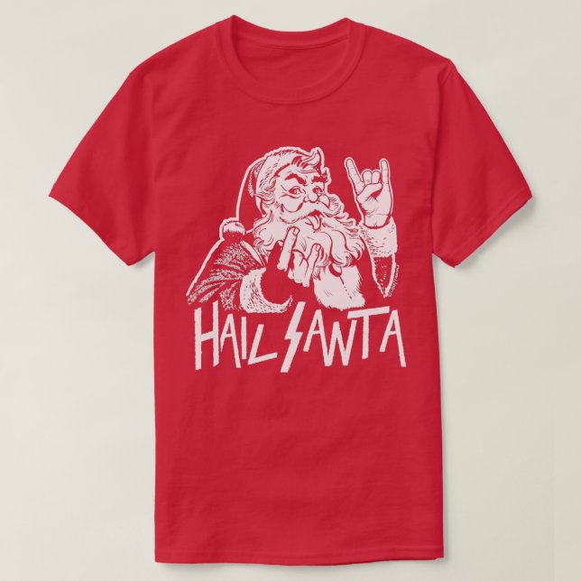 Camiseta Hail Santa Essential TShirt  (Frente do Design)
