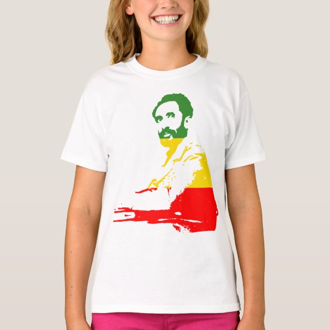 Camiseta Haile Selassie (Frente)
