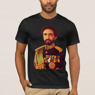 Camiseta Haile Selassie Ex-Imperador da Etiópia