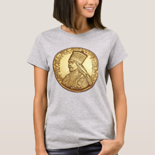 Camiseta Haile Selassie império of Ethiopia Rasta Girl