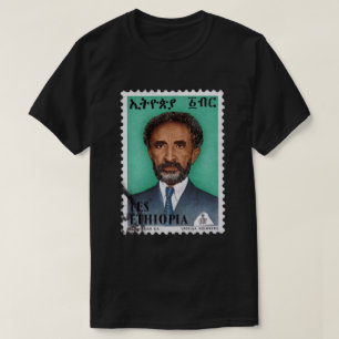 Camiseta Haile Selassie império of Ethiopia Rastafari Shirt
