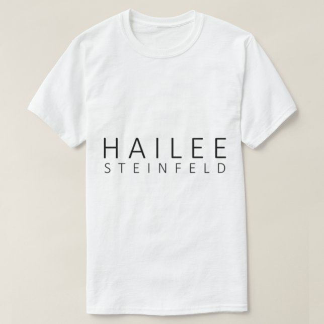 Camiseta Hailee Steinfeld (Frente do Design)