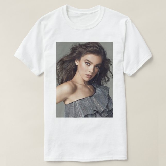 Camiseta Hailee Steinfeld (1) (Frente do Design)