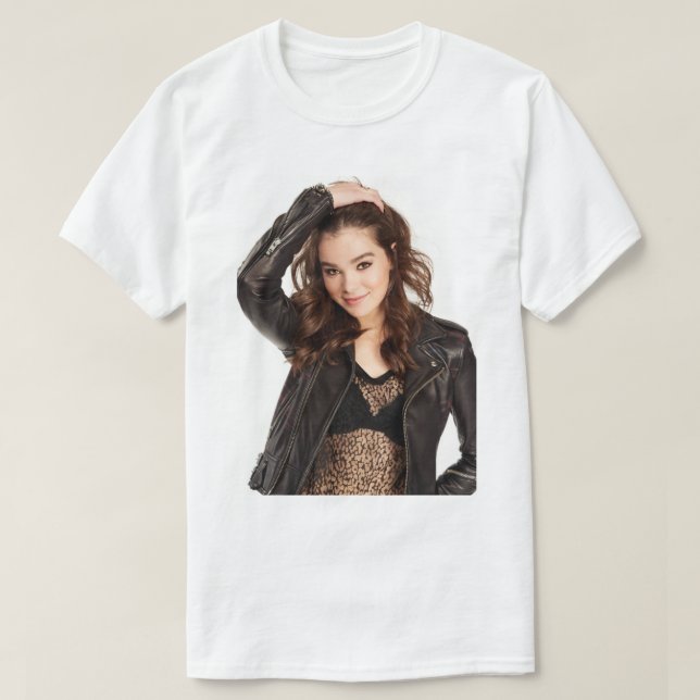Camiseta Hailee Steinfeld (10) (Frente do Design)