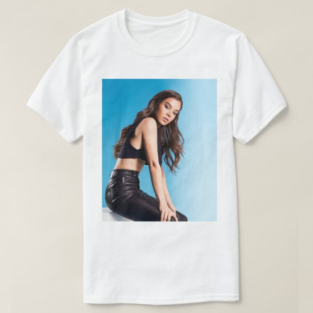 Camiseta Hailee Steinfeld 4 Gráfico (Frente do Design)