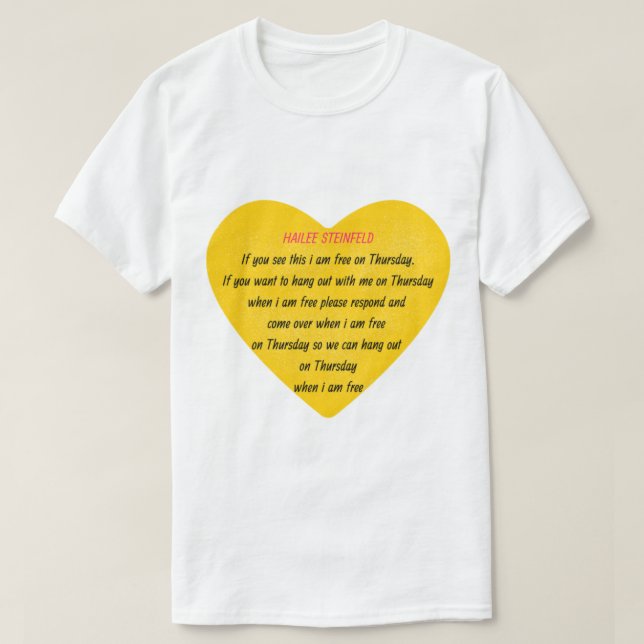 Camiseta Hailee Steinfeld Shirt E Hailee Steinfeld Hoodie (Frente do Design)