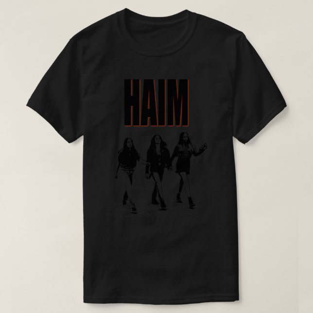 Camiseta Haim Clássico T-Shirt (Frente do Design)