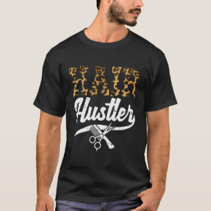 Camiseta Hair Hustler Leopard Hairdresser Hair Stylist Babr