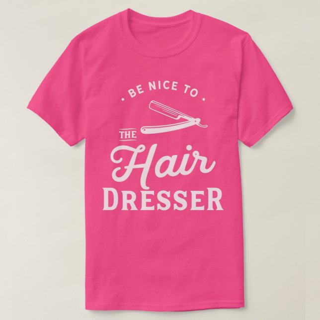 Camiseta hair stylist 1 (Frente do Design)