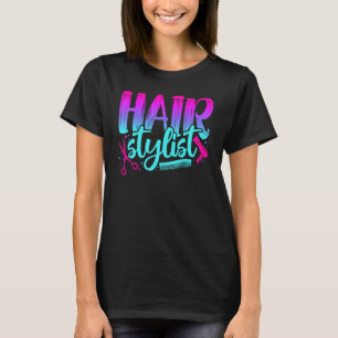 Camiseta Hair Stylist - Engraçado Hairdresser Barber