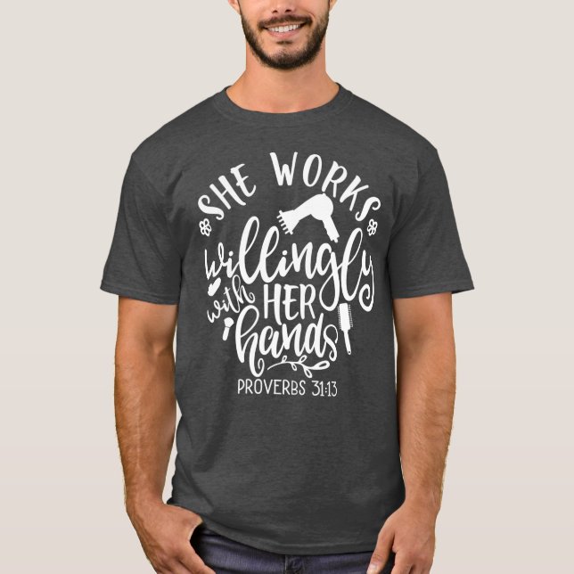 Camiseta Hair Stylist Hairdresser Stylist (Frente)