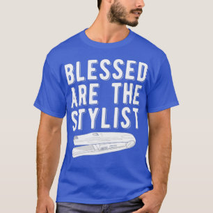 Camiseta Hair Stylist Separar Cabeça Bênção Hairdresser
