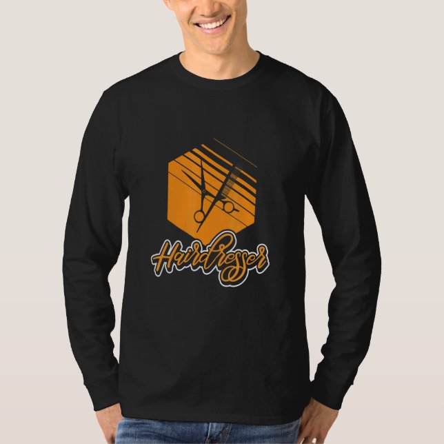 Camiseta Hairdresser Barber Salon (Frente)