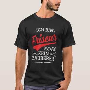 Camiseta Hairdresser Dizendo Estilo do Cabelo Motif