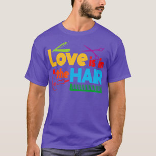 Camiseta Hairdresser e profissão de cabeleireiro