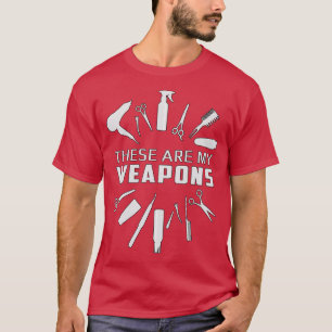 Camiseta Hairdresser Hair Stylist Tesoura Haircut Gift Ide