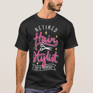 Camiseta Hairdresser Hairdresser Barber Aposentado Oferta 2