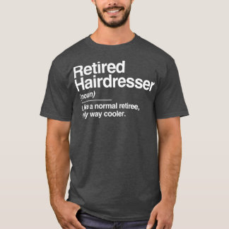 Camiseta Hairdresser Reformado Definição Normal Somente Pre