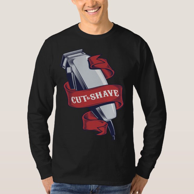 Camiseta Hairdresser Salon Barber Hairstylist (Frente)