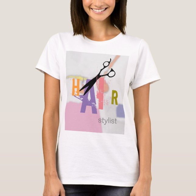 Camiseta Hairstylist (Frente)