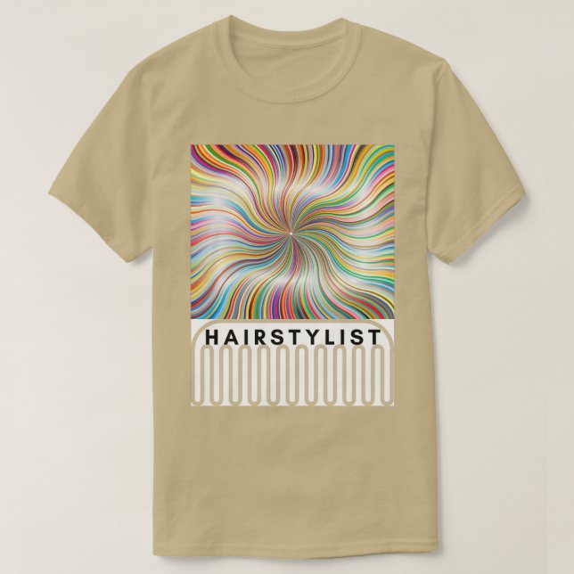 Camiseta Hairstylist (Frente do Design)