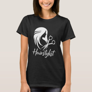 Camiseta Hairstylist Eu estarei lá para você Hairdo Salon H