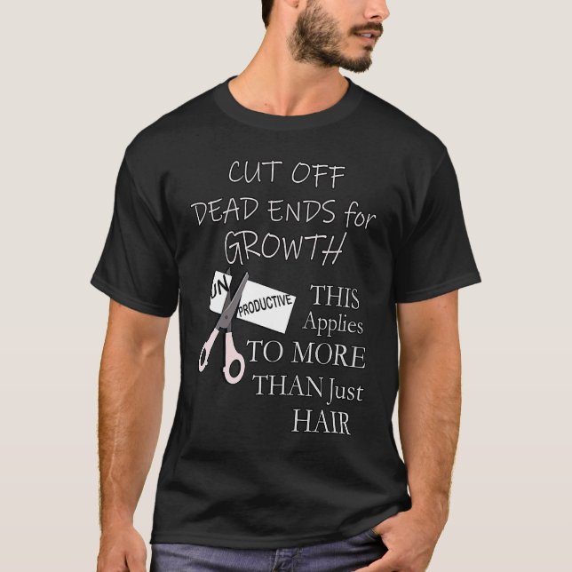 Camiseta Hairstylist  Hairdresser  Barber Quote Cosmetology (Frente)