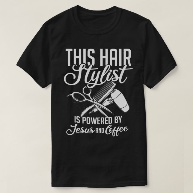 Camiseta Hairstylist Hairdresser Hair Stylist (Frente do Design)