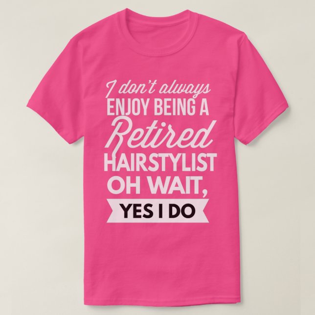 Camiseta Hairstylist Reformado (Frente do Design)