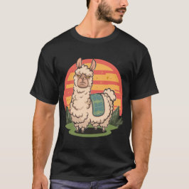 Camiseta Hairy llama,Llama Lover