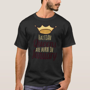 Camiseta Haiti A Princesa Haitiana Ayiti Queens São Nascere