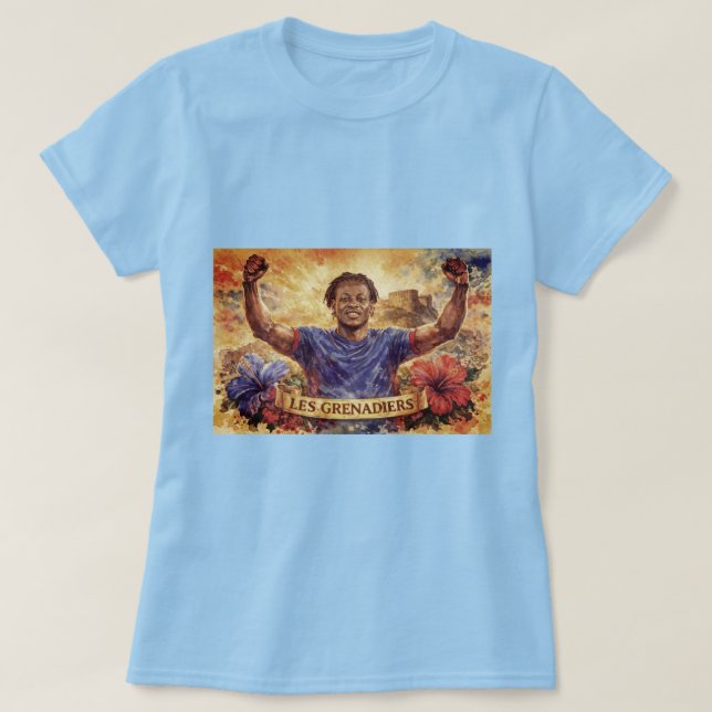 Camiseta Haiti Back in the World Cup (Frente do Design)