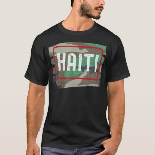 Camiseta Haiti Camouflage 1