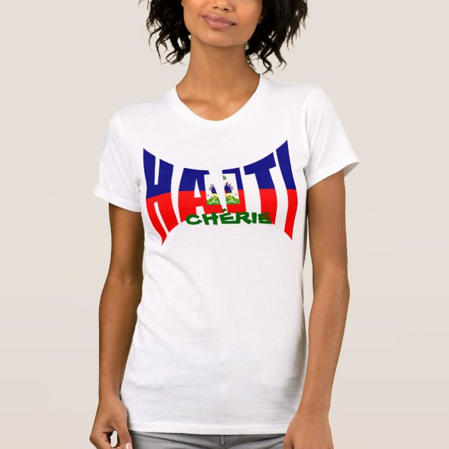 CAMISETA HAÏTI CHÉRIE (Frente)