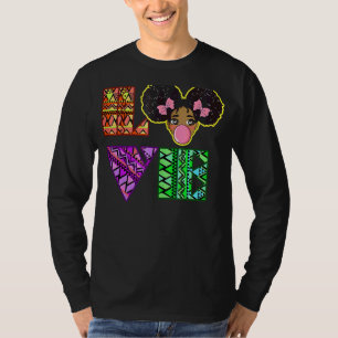 Camiseta Haiti Haihaitiano Sinalizador de Amor Garota Orgul