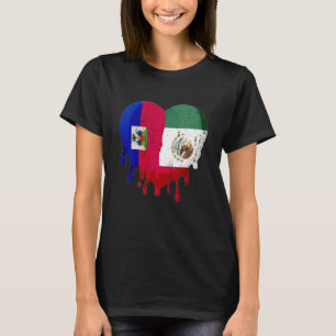 Camiseta Haiti México Sinalizador do Coração Cidadão Cultiv